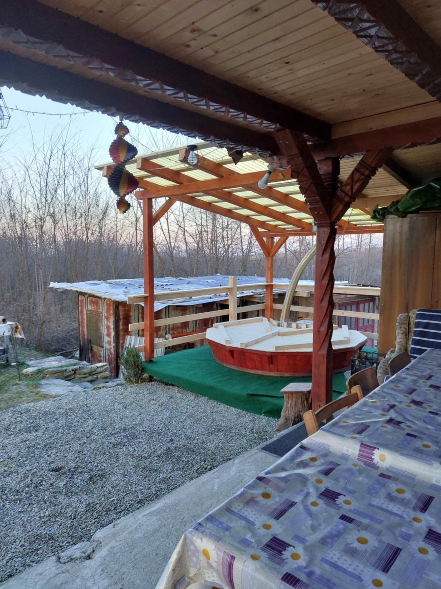 Cabana Casa Lu'Baciu Arpaşu de Sus Buitenkant foto